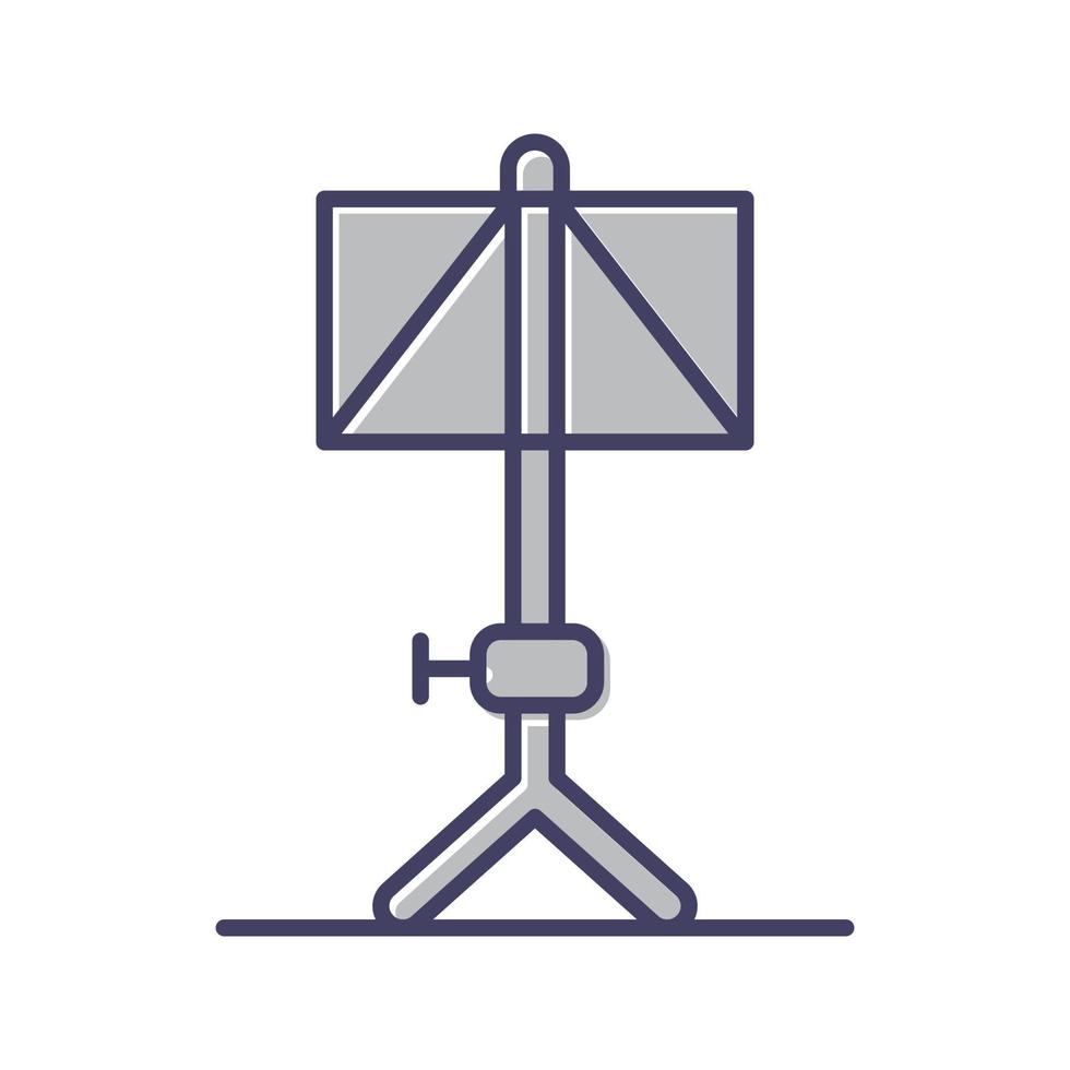 Music Stand Vector Icon