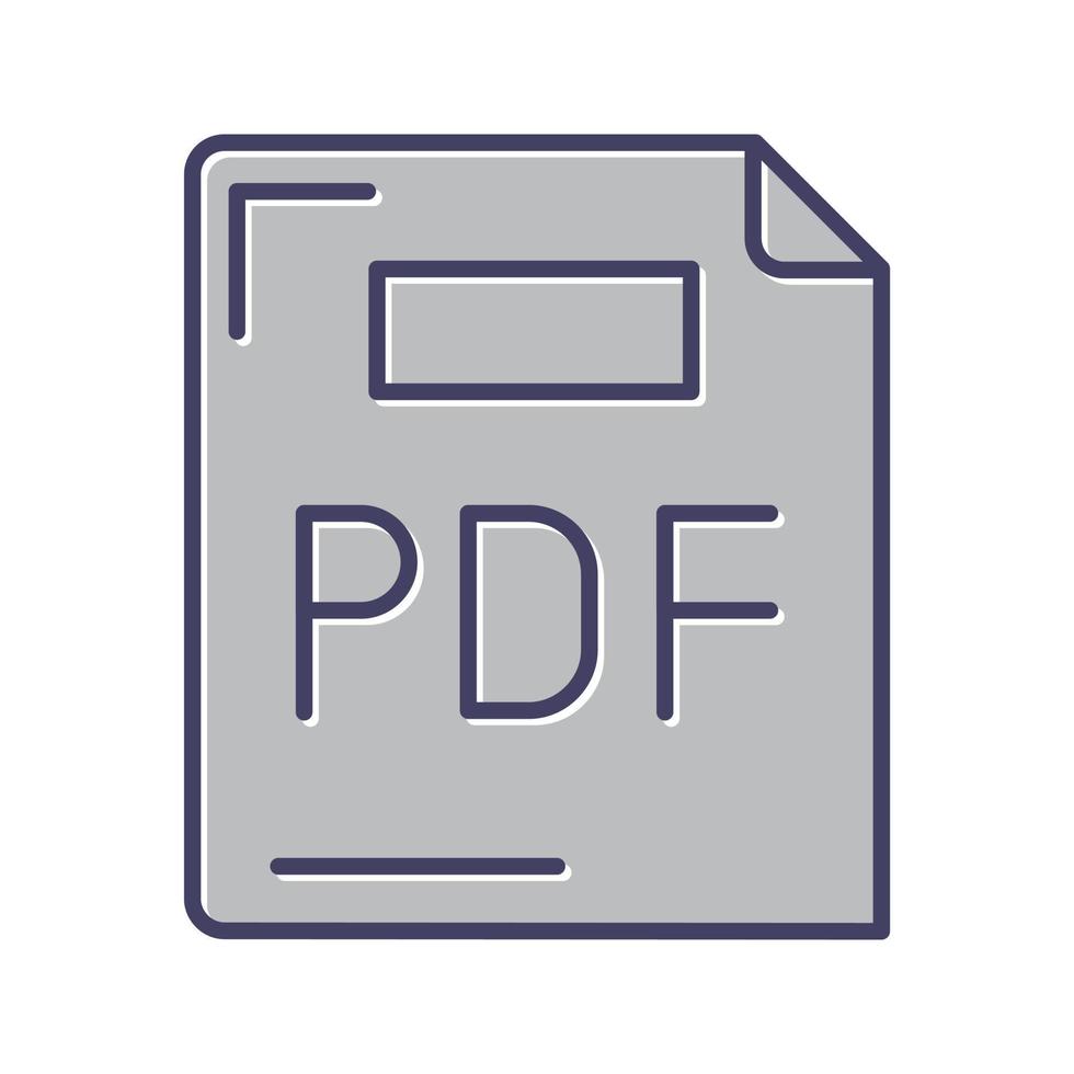 PDF Vector Icon