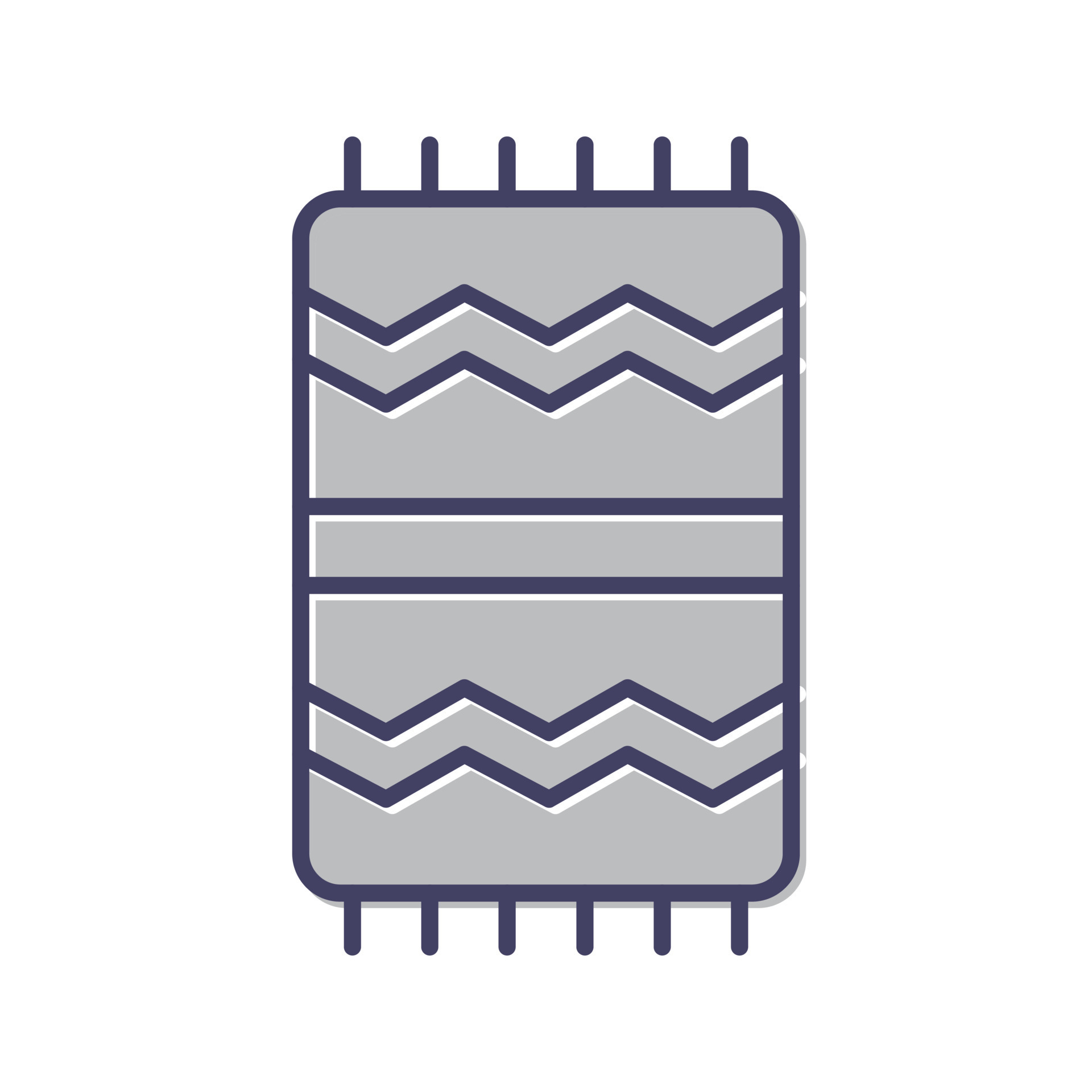 Beach Towel Vector Icon 14023933 Vector Art at Vecteezy