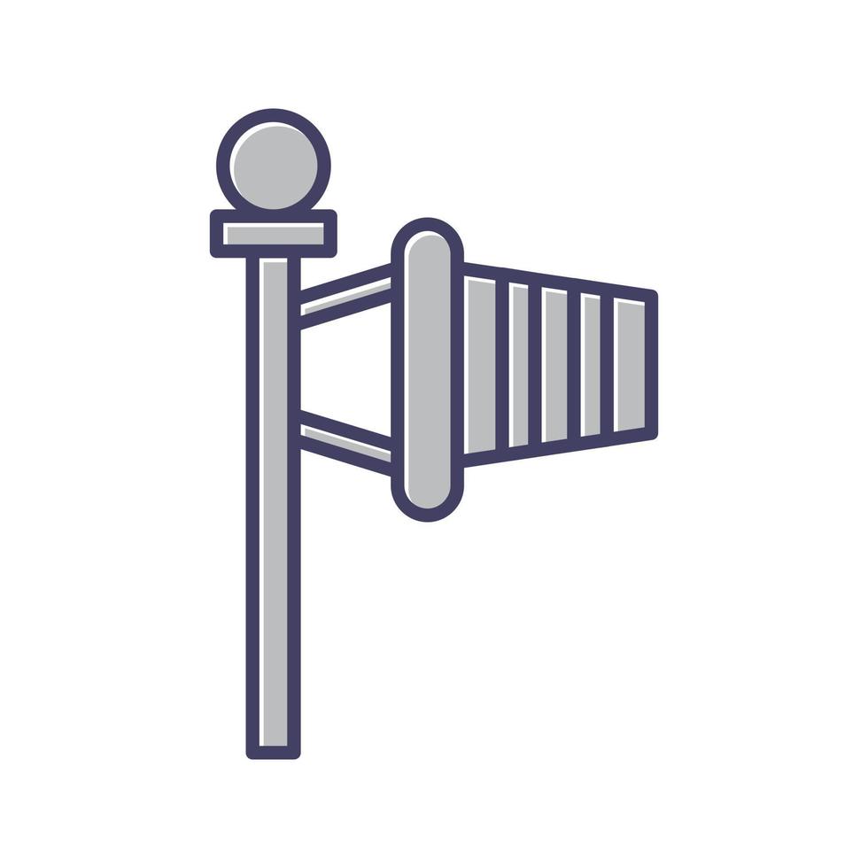 Windsock Vector Icon