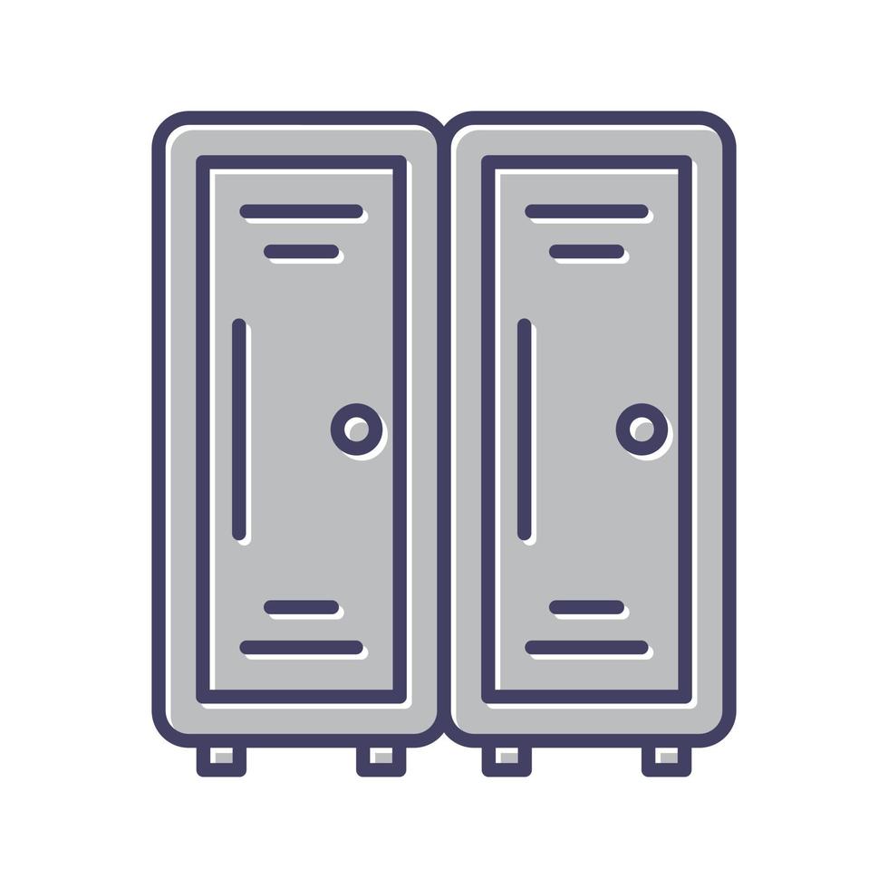 Locker Room Vector Icon