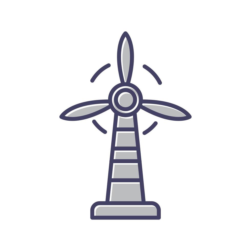 Windmill Vector Icon