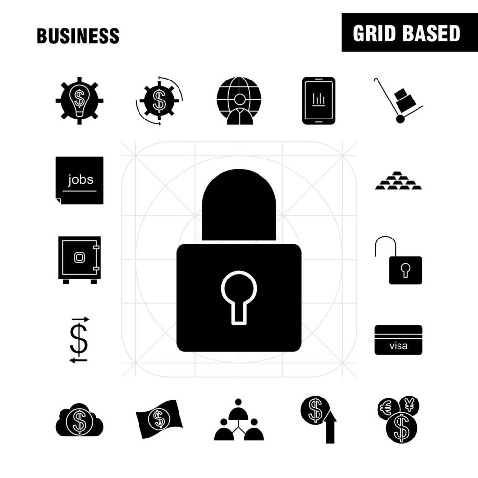 Communication Solid Glyph Icons Set For Infographics Mobile UXUI Kit And Print Design Include Mic Recording Record Audio Monitor Computer Screen Share Collection Modern Infographic Logo an vector