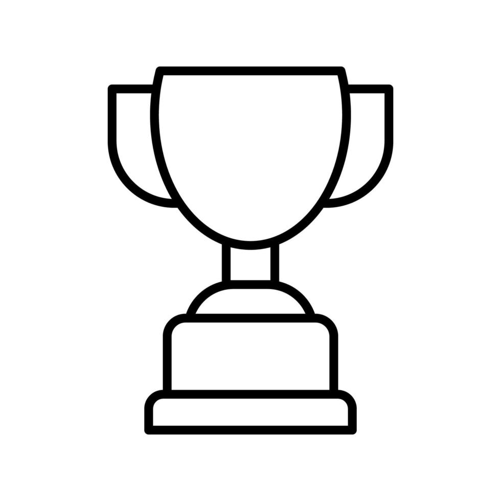 Trophy icon vector design templates