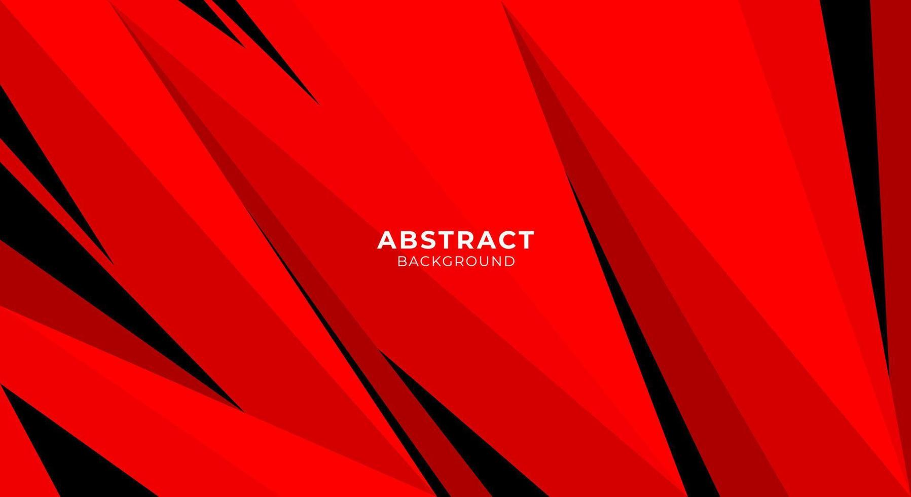 Flat red abstract background vector