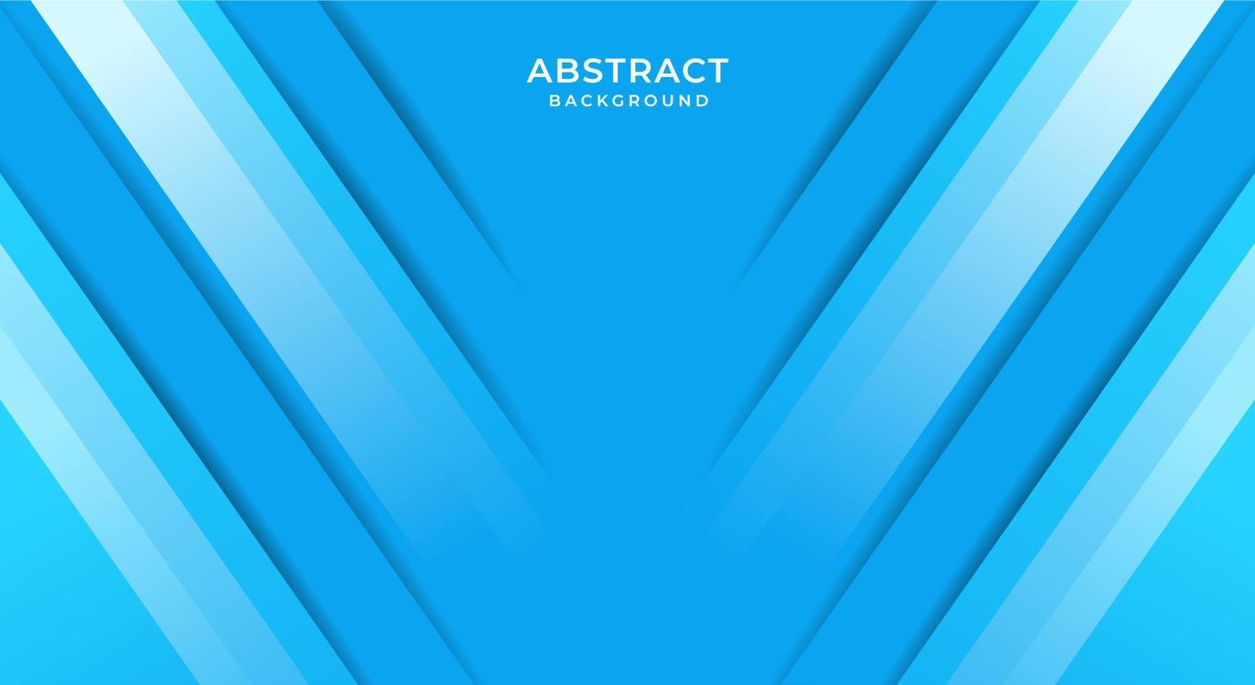 Modern blue banner background vector