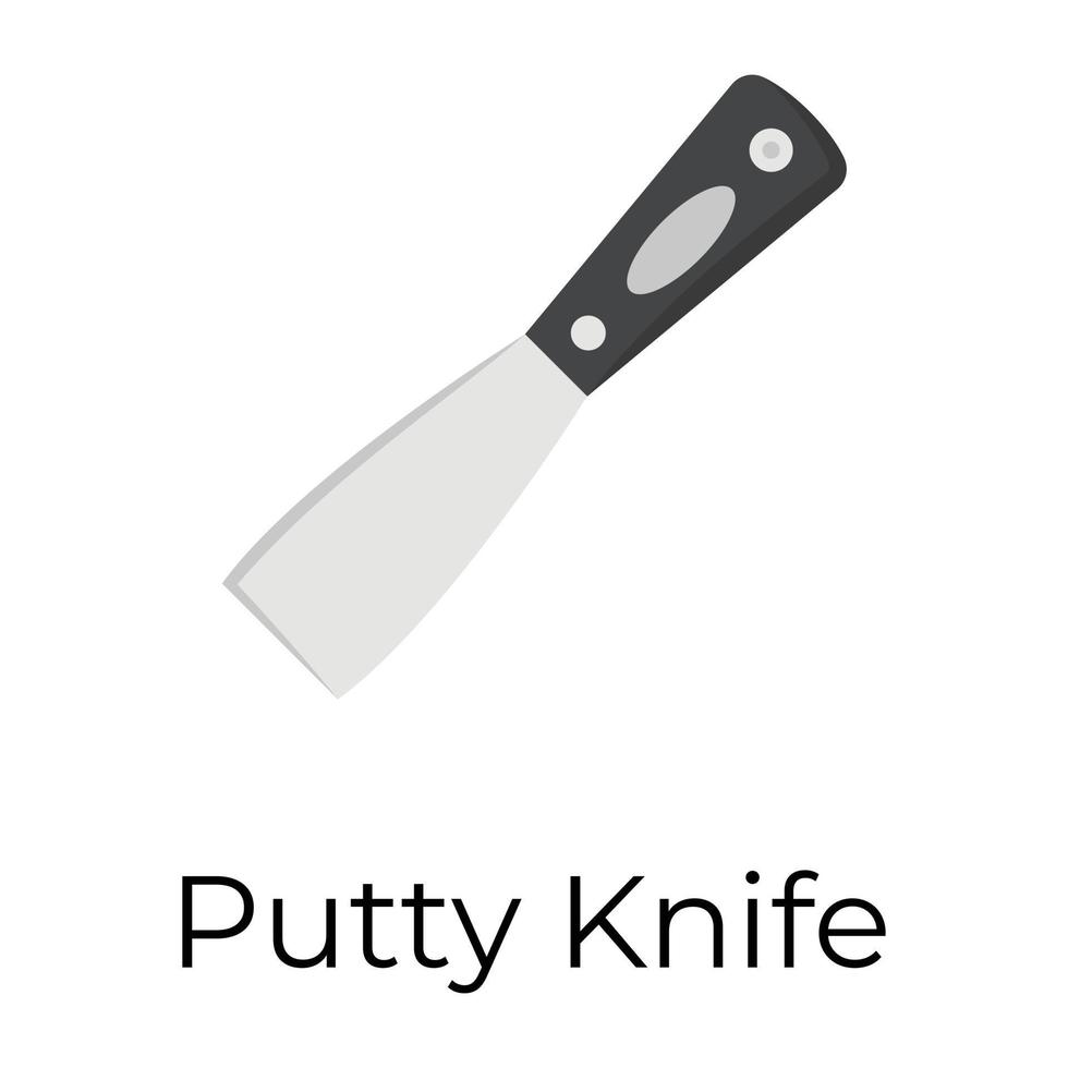 Trendy Putty Knife 14026910 Vector Art at Vecteezy