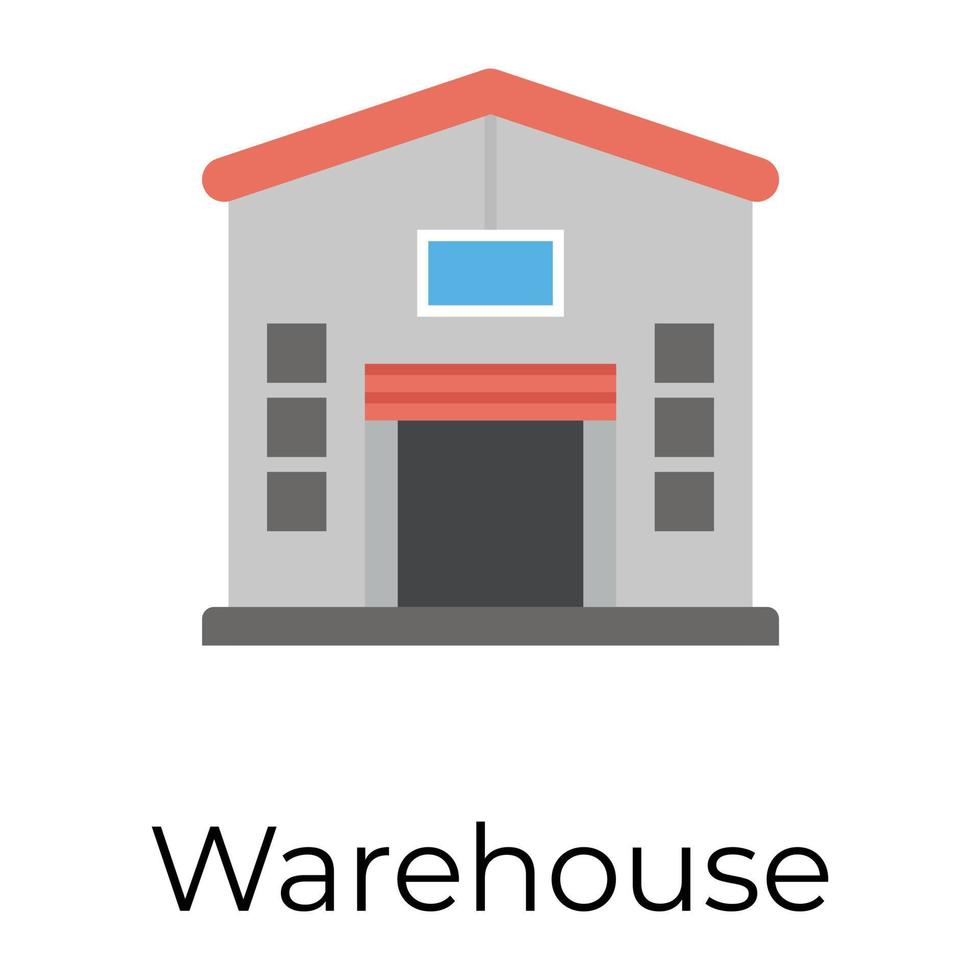 Trendy Warehouse Concepts vector