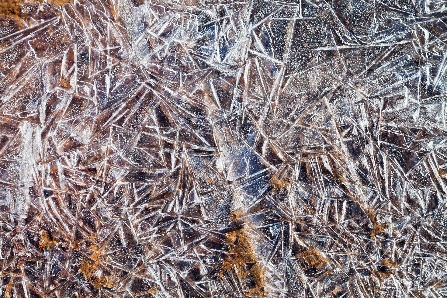 frozen water on ground photo