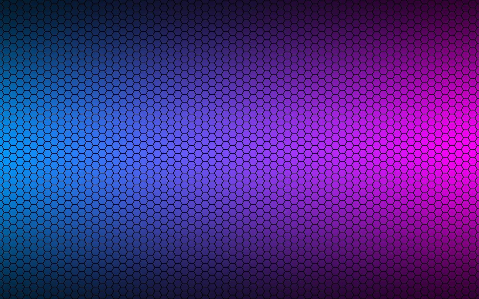 moderno fondo geométrico azul y rosa de alta resolución con cuadrícula poligonal. patrón hexagonal metálico negro abstracto. ilustración vectorial sencilla vector