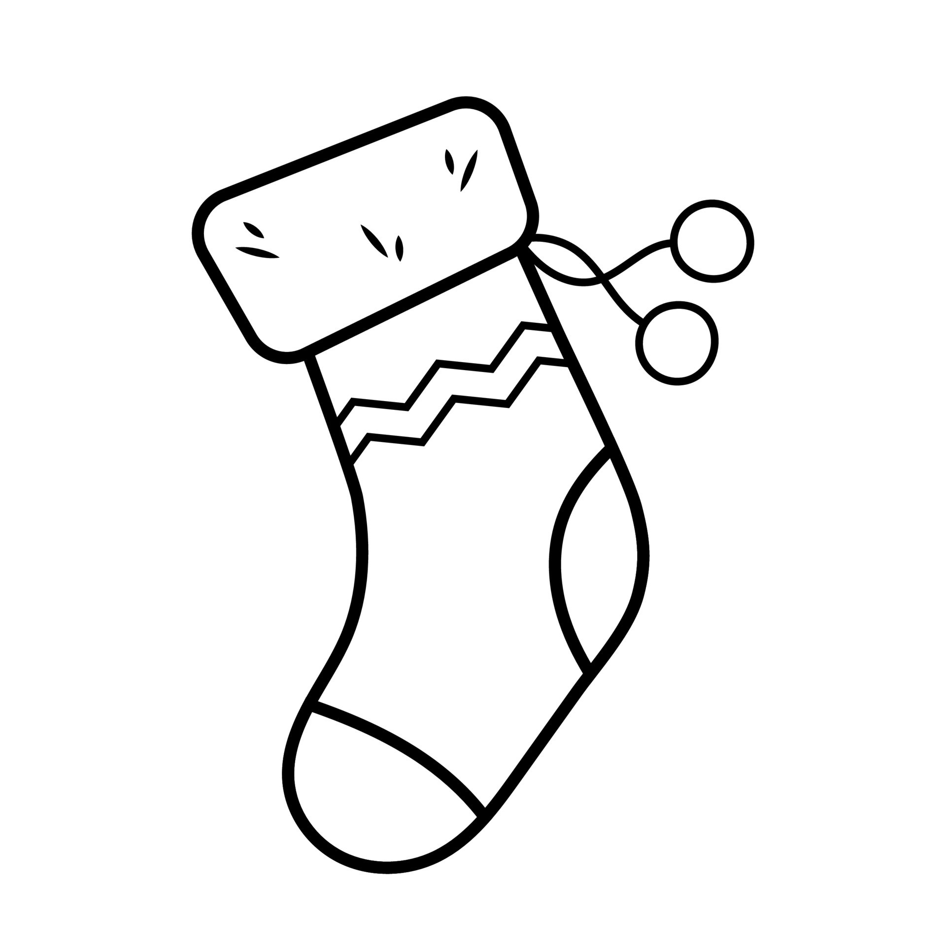 Collection Christmas Gifts Sock Merry, Christmas Drawing, Gifts