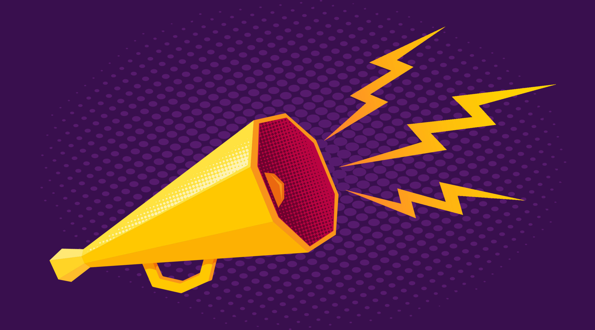 Vector retro megaphone. 14029154 Vector Art at Vecteezy