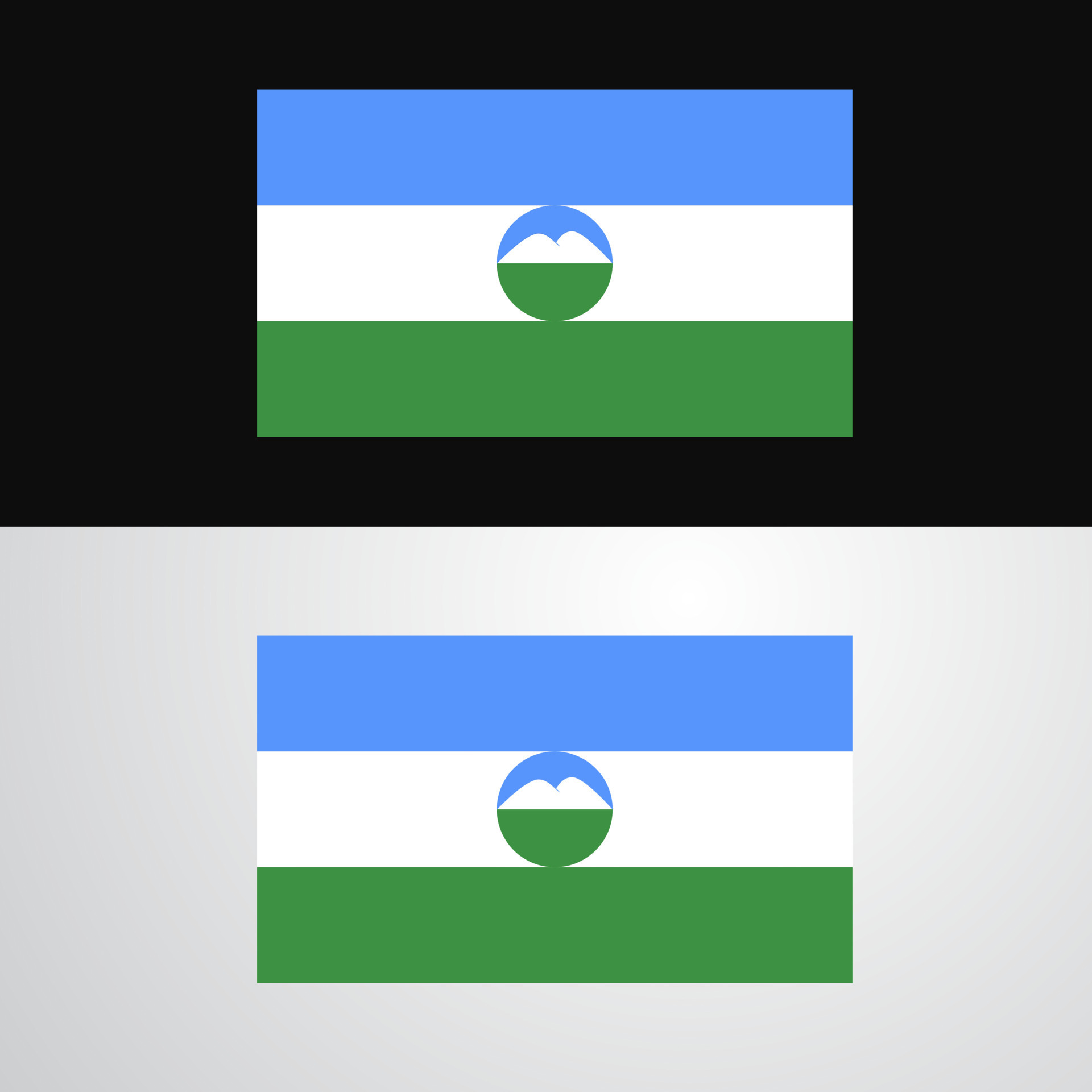Kabardino Balkaria Flag banner design 14029337 Vector Art at Vecteezy
