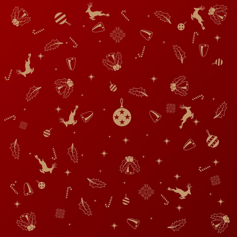 Christmas background texture vector