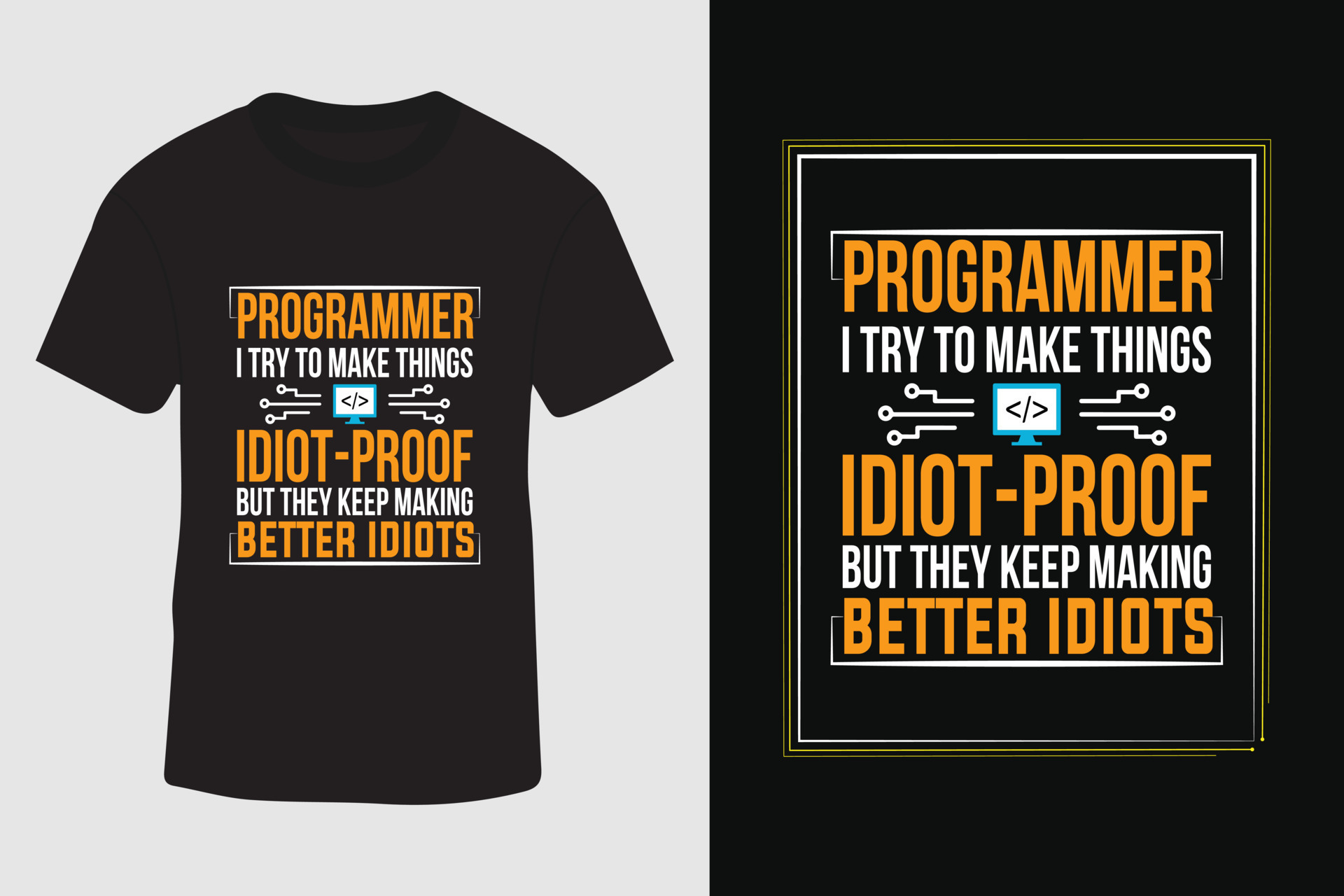 Best software developer t shirts design vector 14029949 vector art at