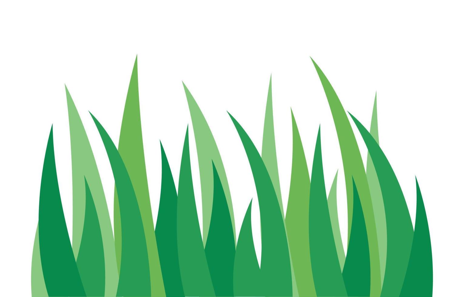 ilustración de vector de banner de campo de hierba