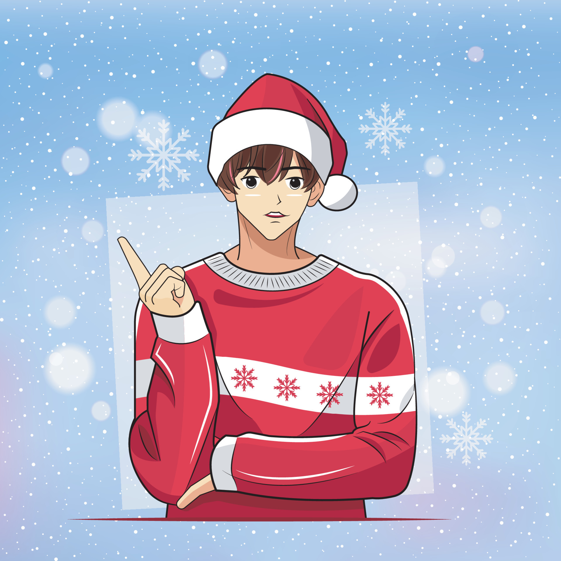 Anime Sweater Alucard Eyes Hellsing Ugly Christmas Sweater - Teeclover