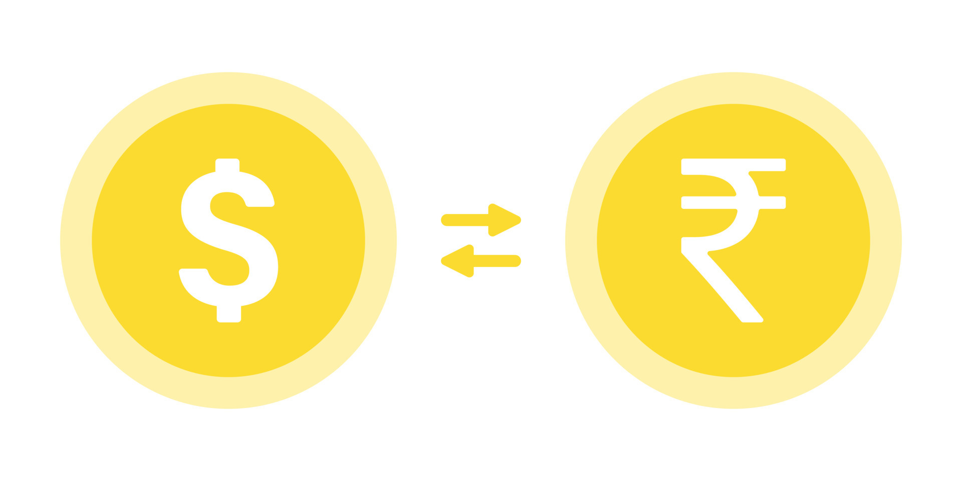 USD To INR Exchange Currency Icon In Flat Style Design Isolated On forcast-for-a-week-for-usd-to-inr-best-sale-emergencydentistry