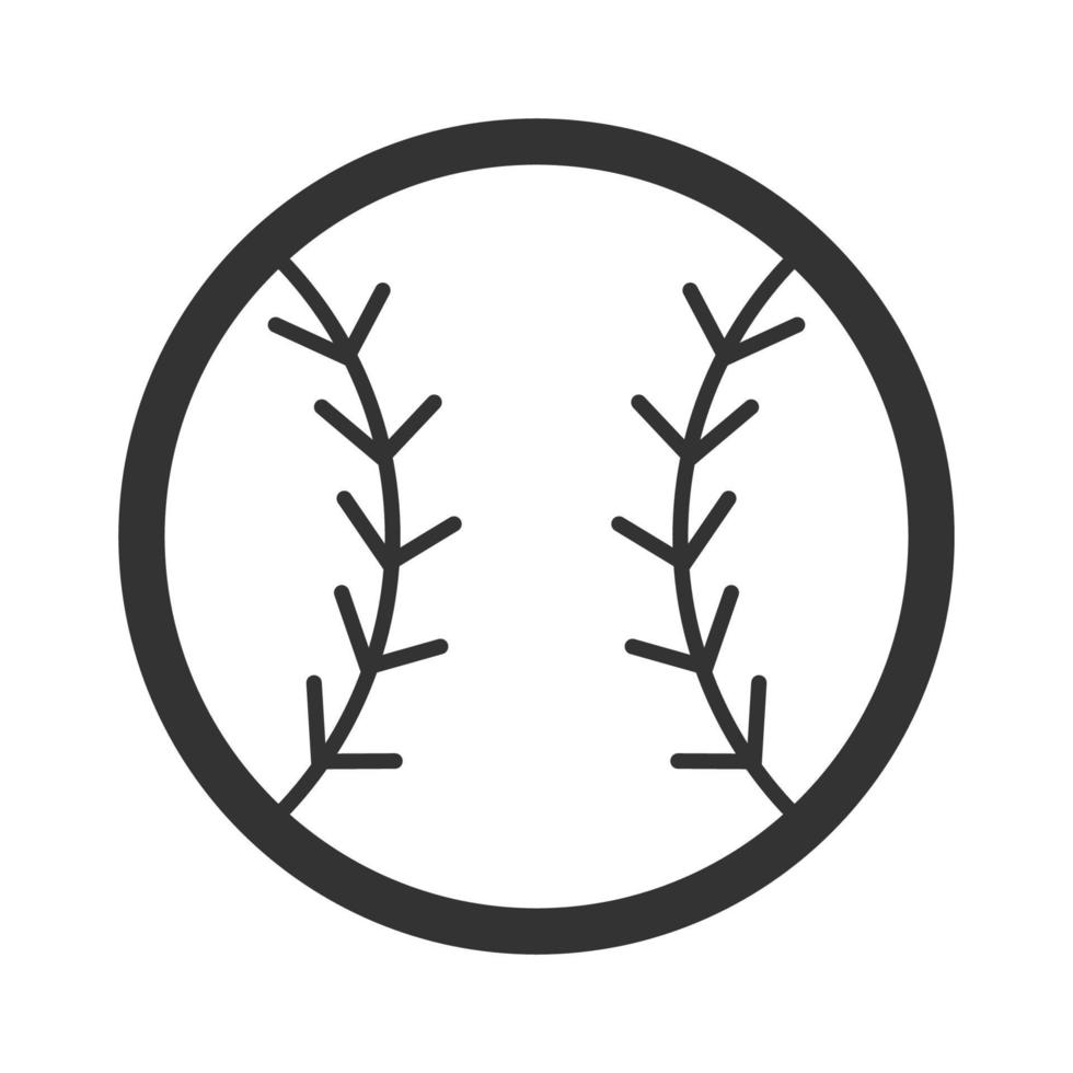 Black and white icon beach ball vector