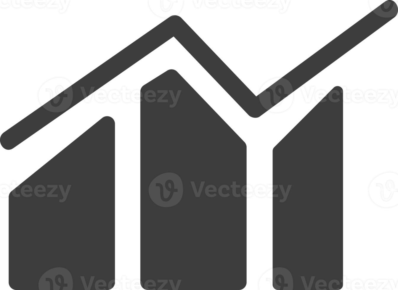 ícone de sombra preta de gráfico de relatório, conjunto de ícones de negócios. png