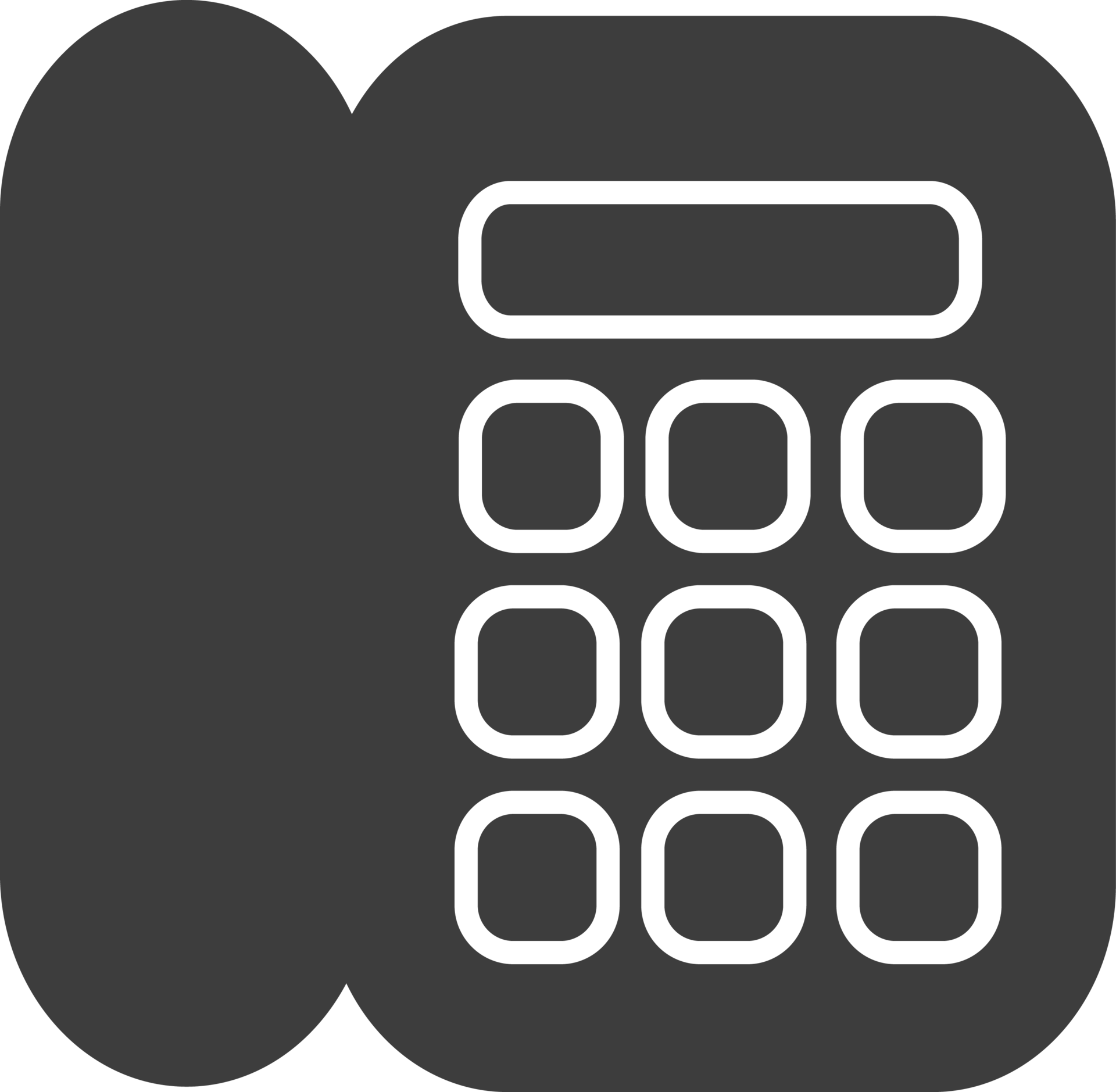 Telephone black shadow icon, Business icon set. 14031922 PNG
