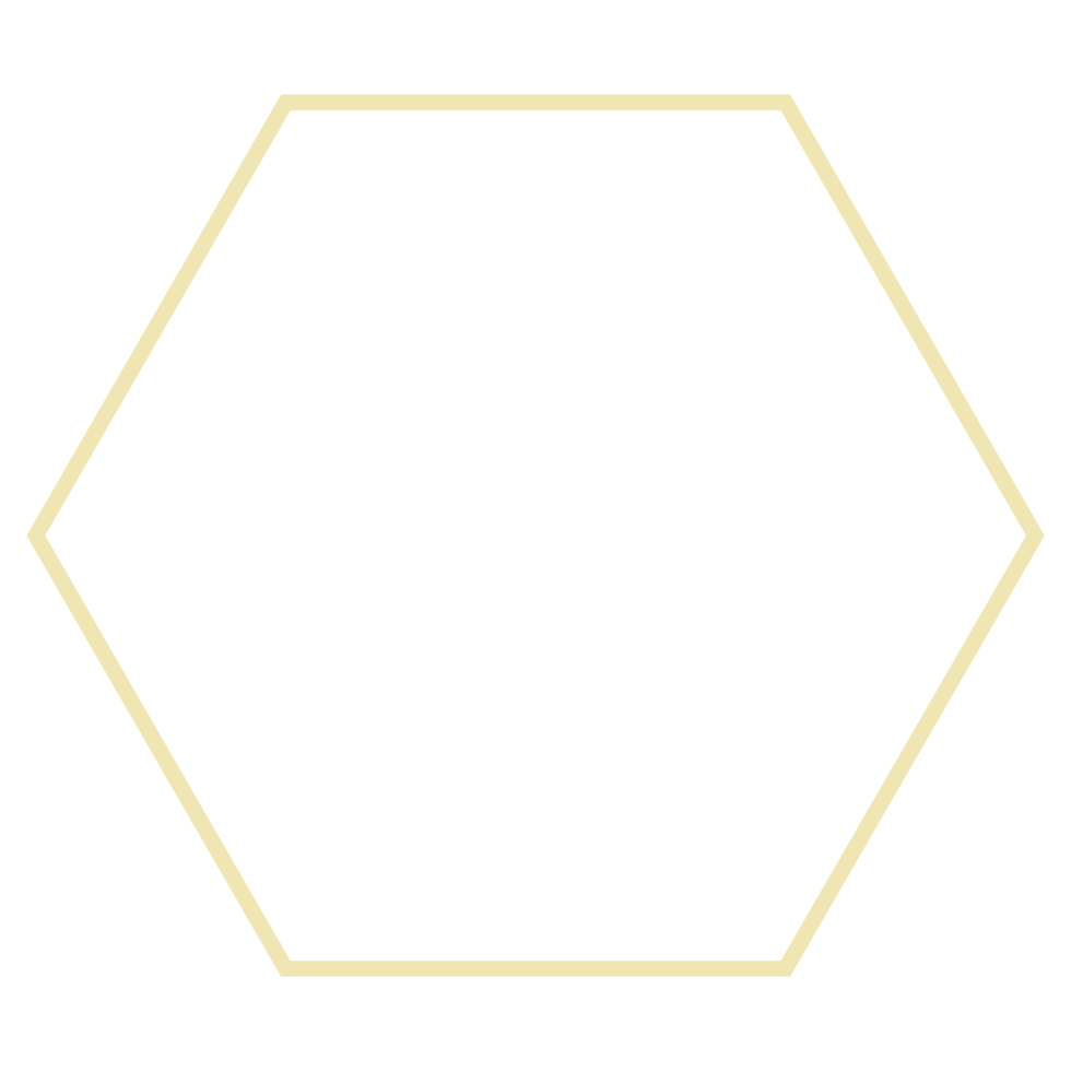 marco dorado minimalista png