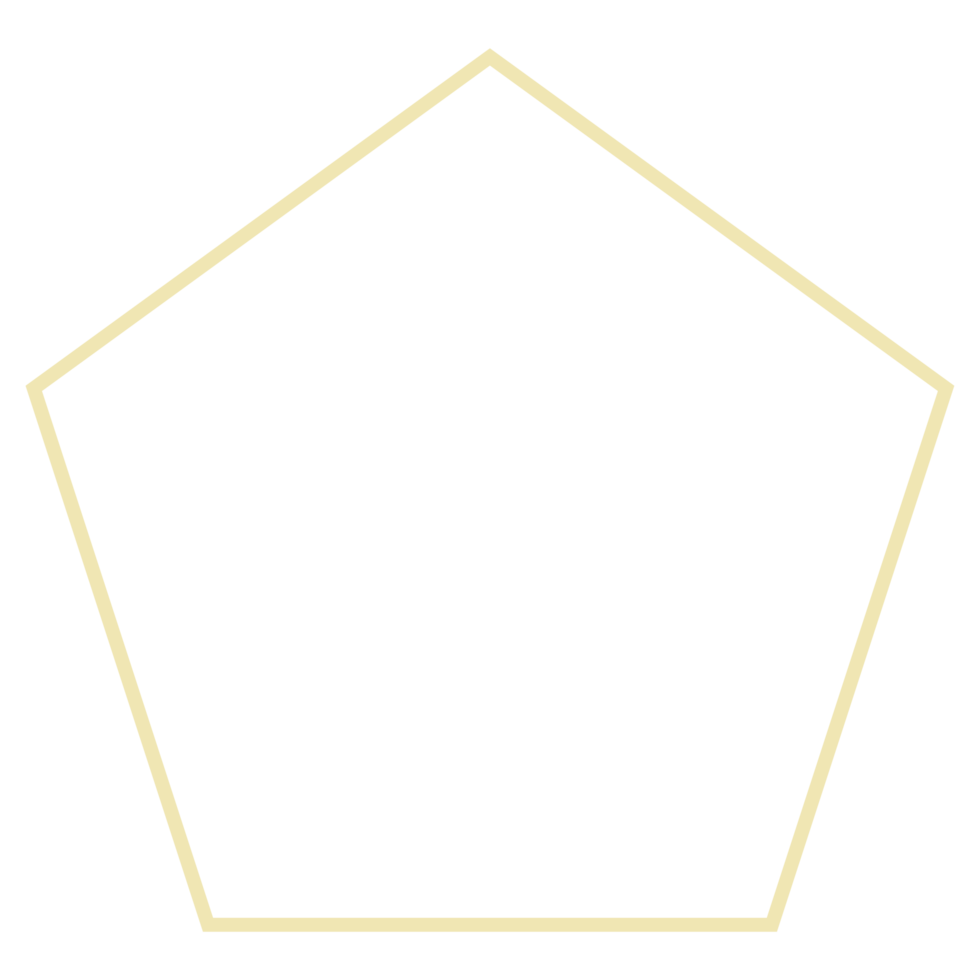 Minimalist Gold Frame png