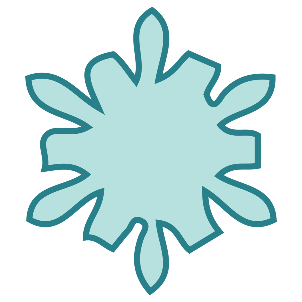 Snowflake Single Element png