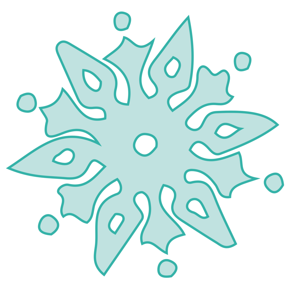 Snowflake Single Element png