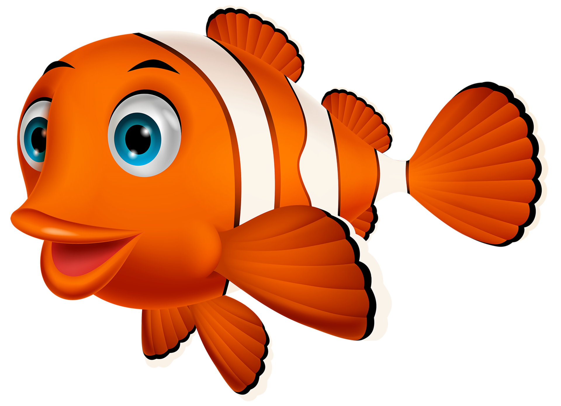 Free Clown fish Transparent 14033585 PNG with Transparent Background