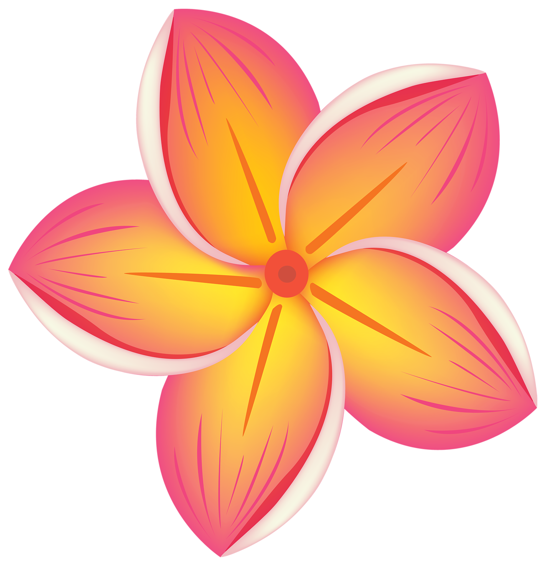 Flor Tropical Transparente 14033602 Png