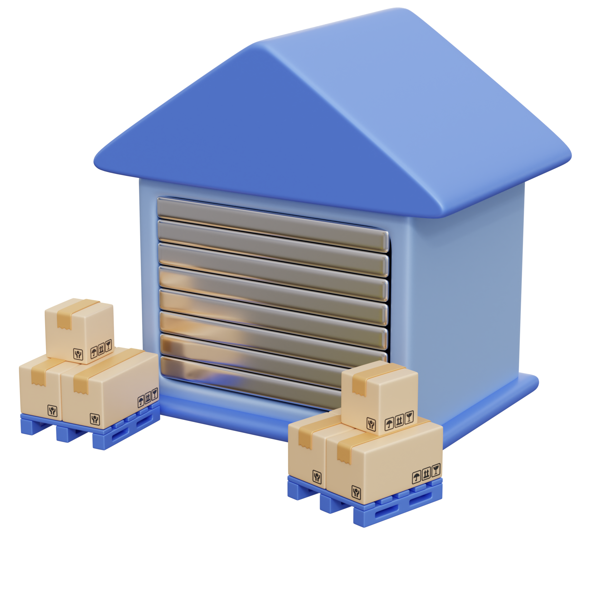 Warehouse 3D Illustration 14034128 PNG Warehouse 3D Illustration 14034128 PNG