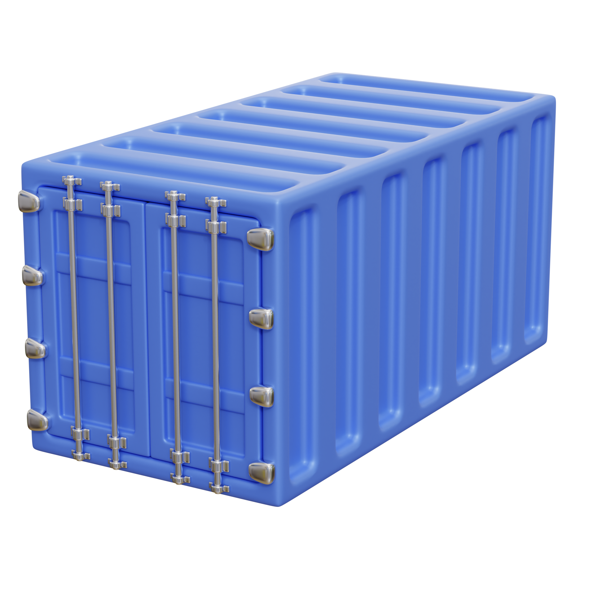 Container Box 3D Illustration 14034141 PNG