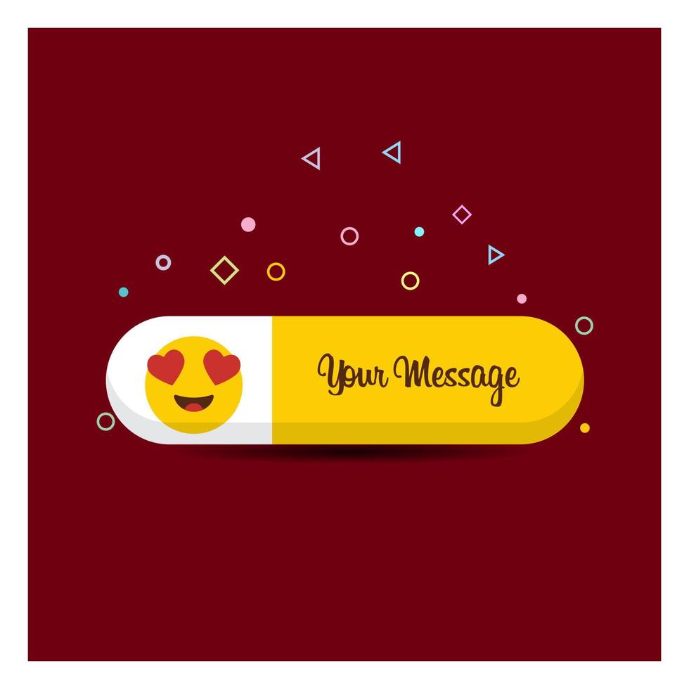 Kiss emoji icon design vector