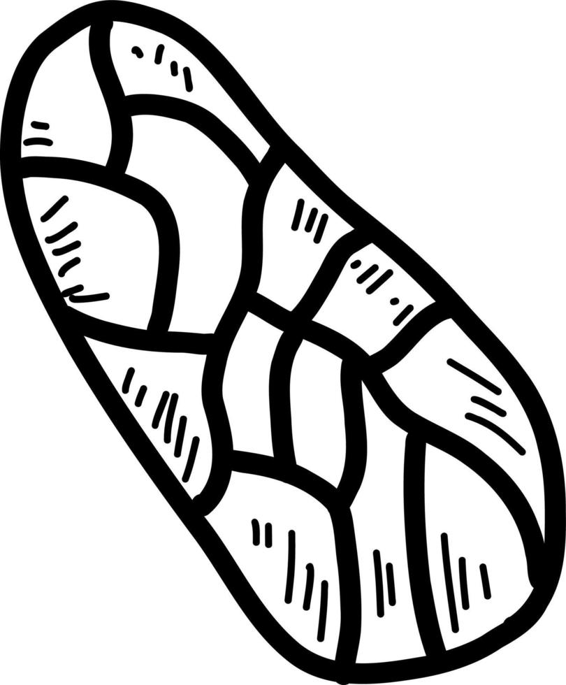 Stone sketch. Vector illustration in the style of a doodle