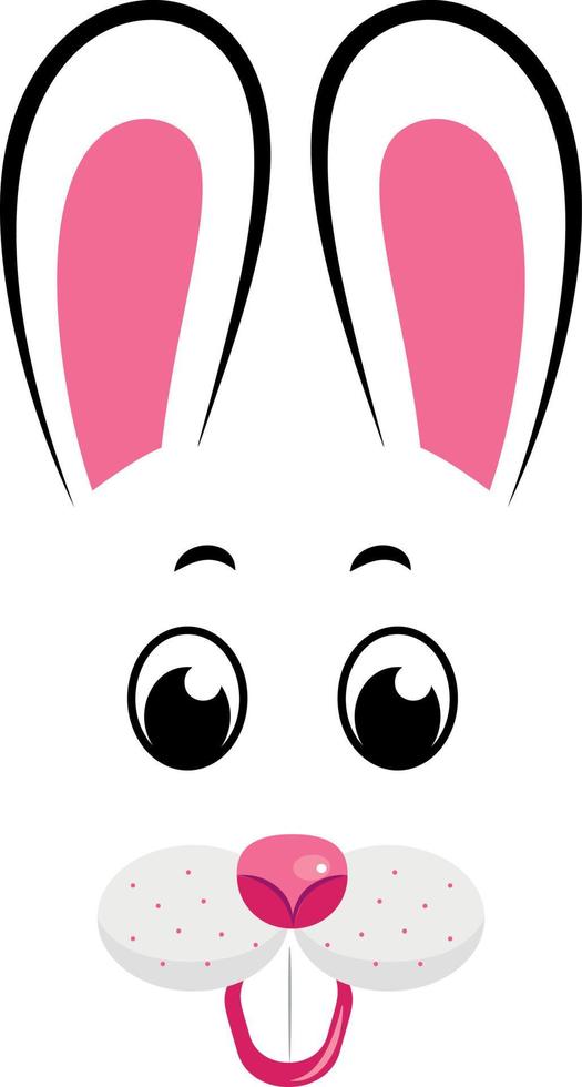 The rabbit is the symbol of 2023. Vector illustration