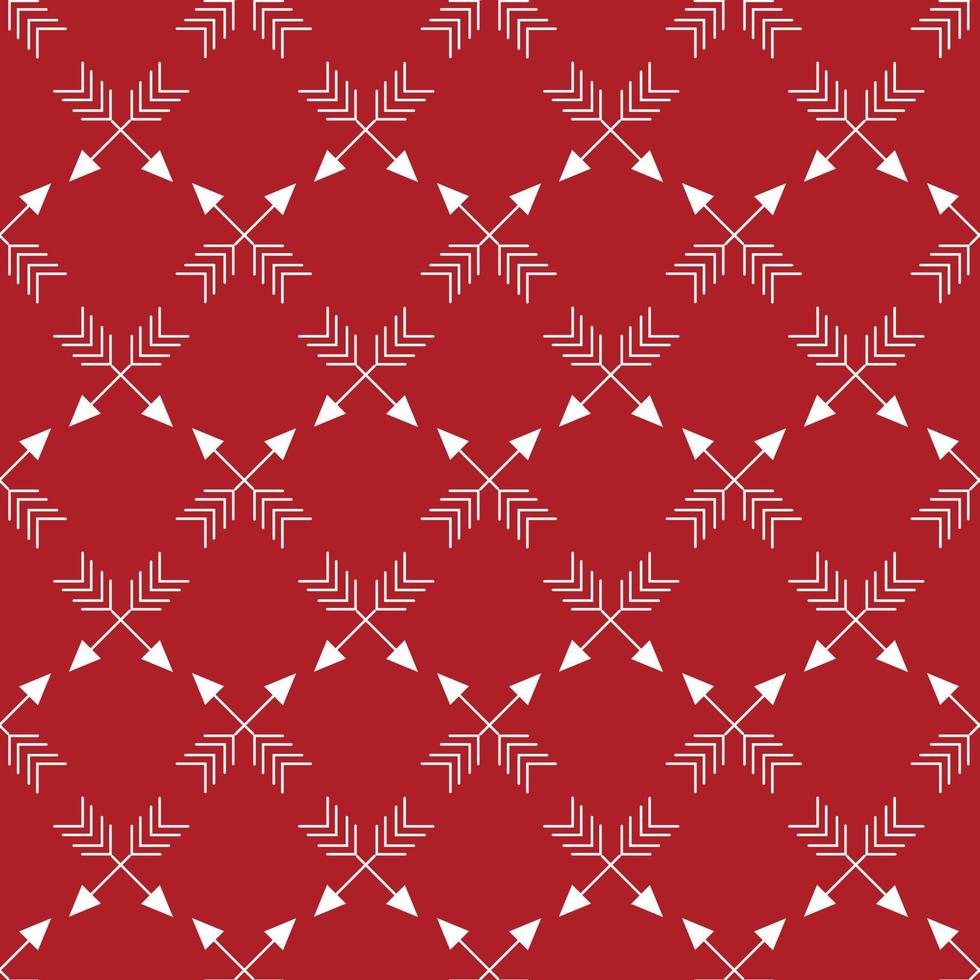 patrón de navidad con flechas. ilustración vectorial vector