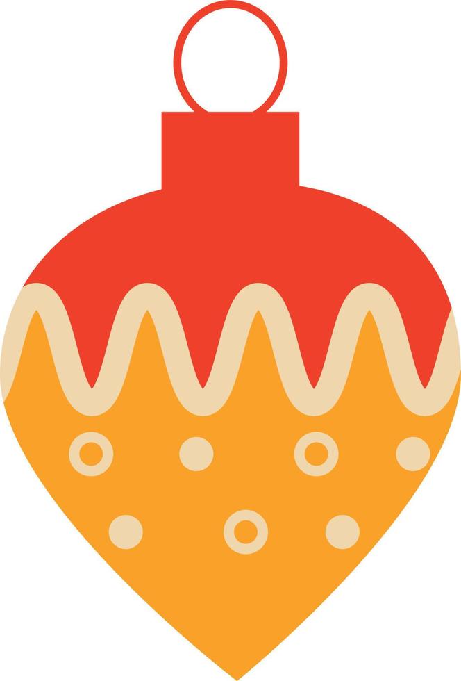 Christmas tree toy vector