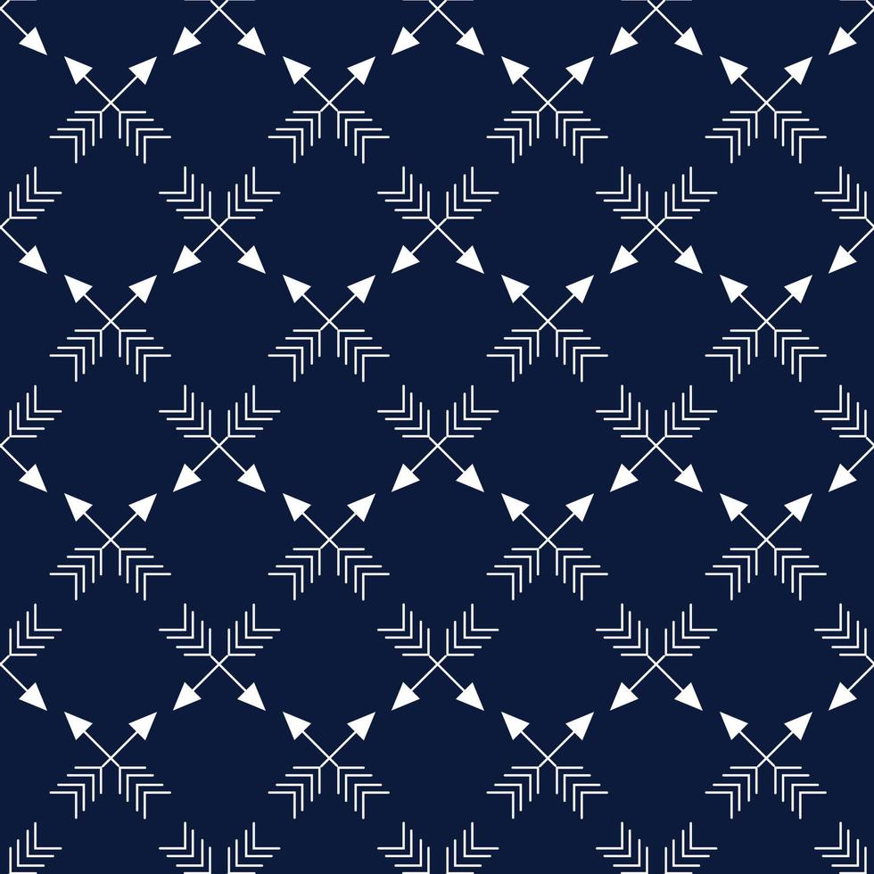 Christmas pattern with arrows. vector illustration