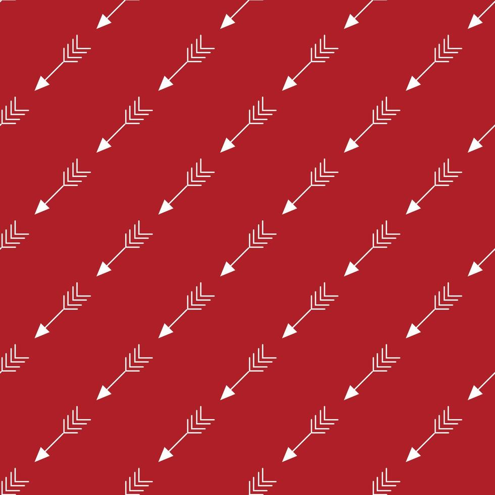 patrón de navidad con flechas. ilustración vectorial vector