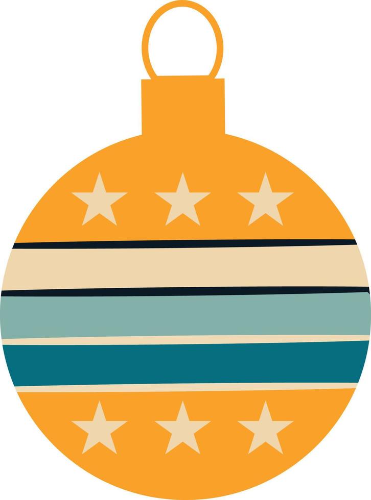 Christmas tree toy vector
