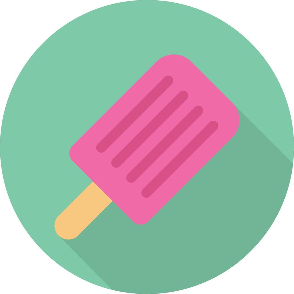 ilustración de vector de helado en un fondo. símbolos de calidad premium. iconos vectoriales para concepto y diseño gráfico.