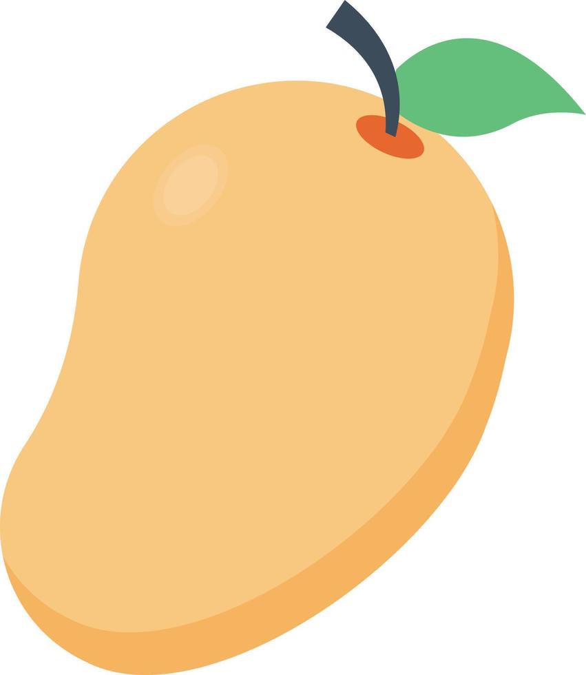 ilustración vectorial de mango en un fondo. símbolos de calidad premium. iconos vectoriales para concepto y diseño gráfico. vector