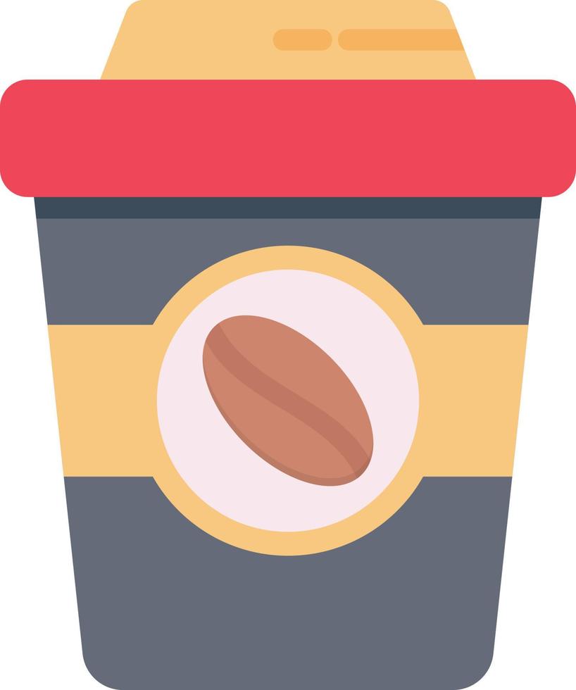 ilustración de vector de café en un fondo. símbolos de calidad premium. iconos vectoriales para concepto y diseño gráfico.