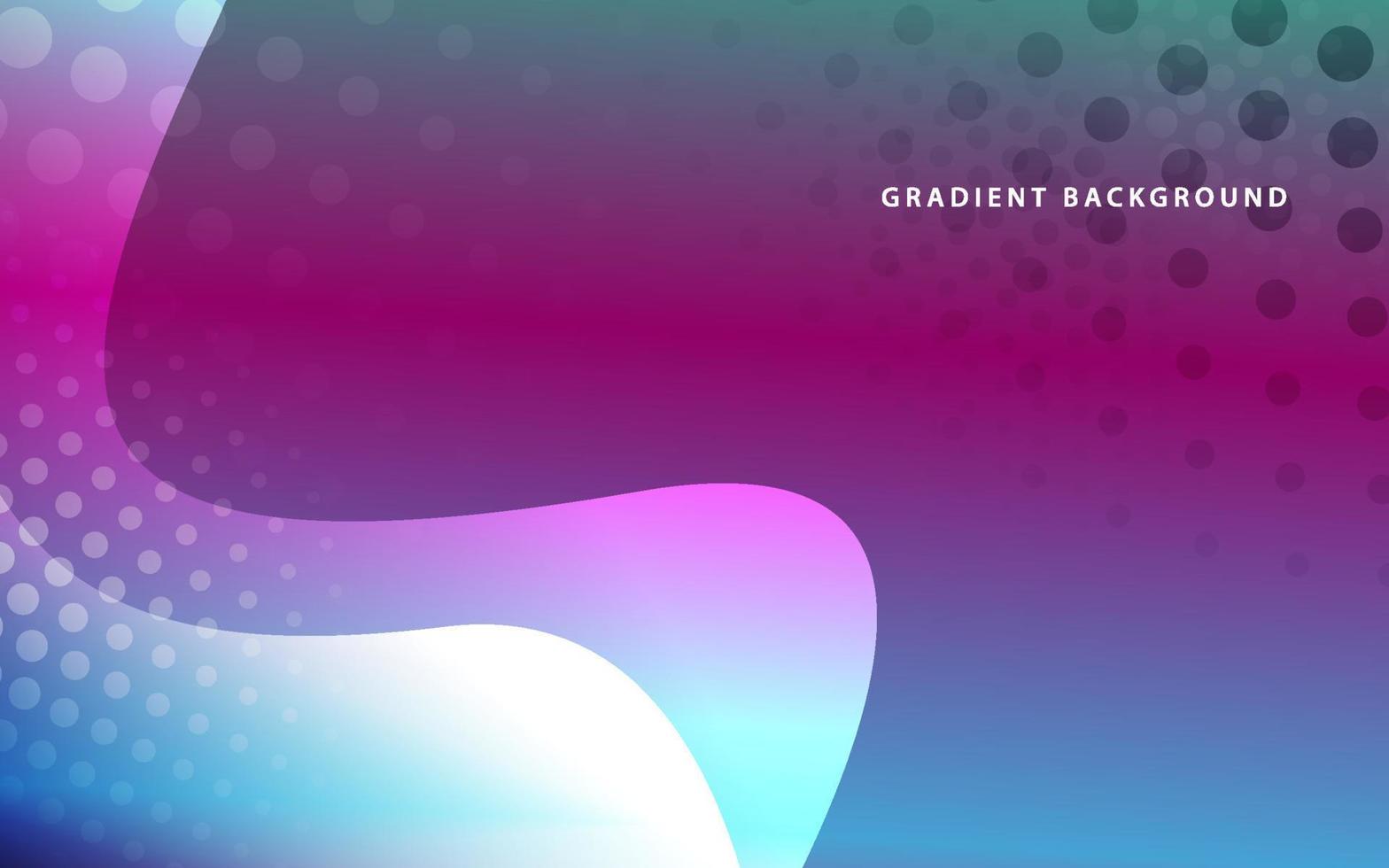 Abstract wave shape gradient modern background vector