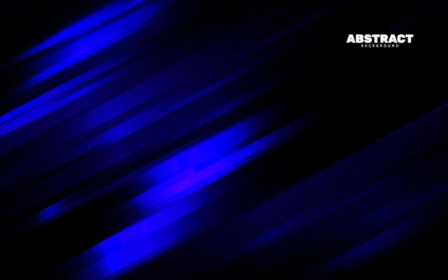 Abstract line technology speed background dark blue color vector