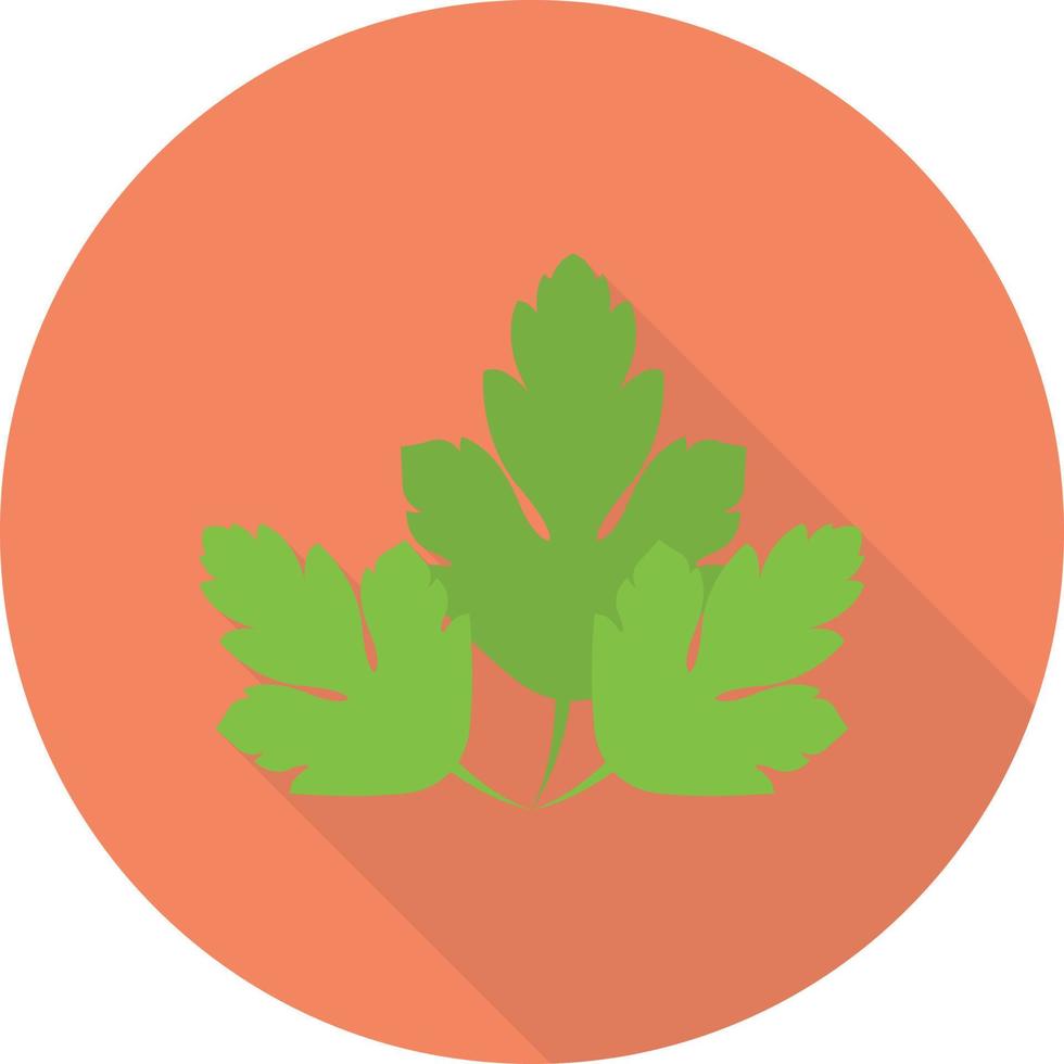 coriander vector illustration on a background.Premium quality symbols.vector icons for concept and graphic design.