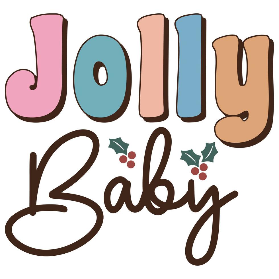 Jolly Baby  T-Shirt vector