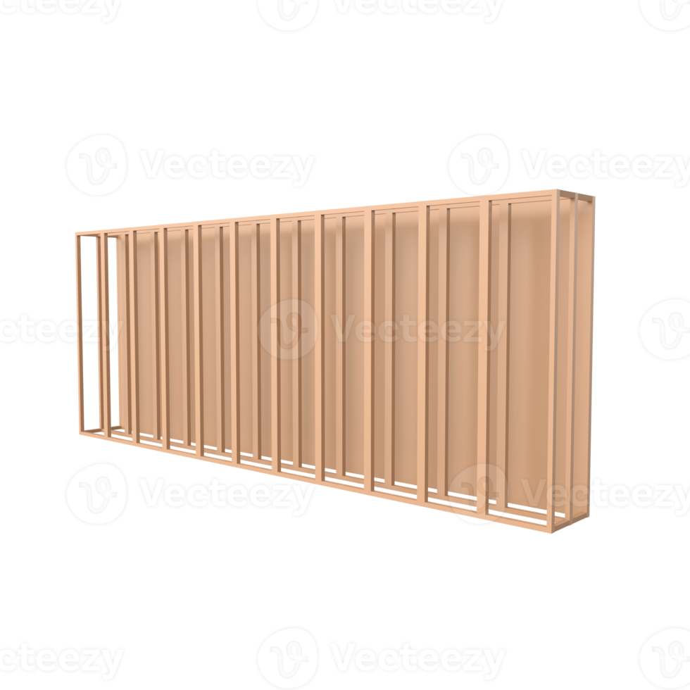 Werbeständer 3D-Modellierung png