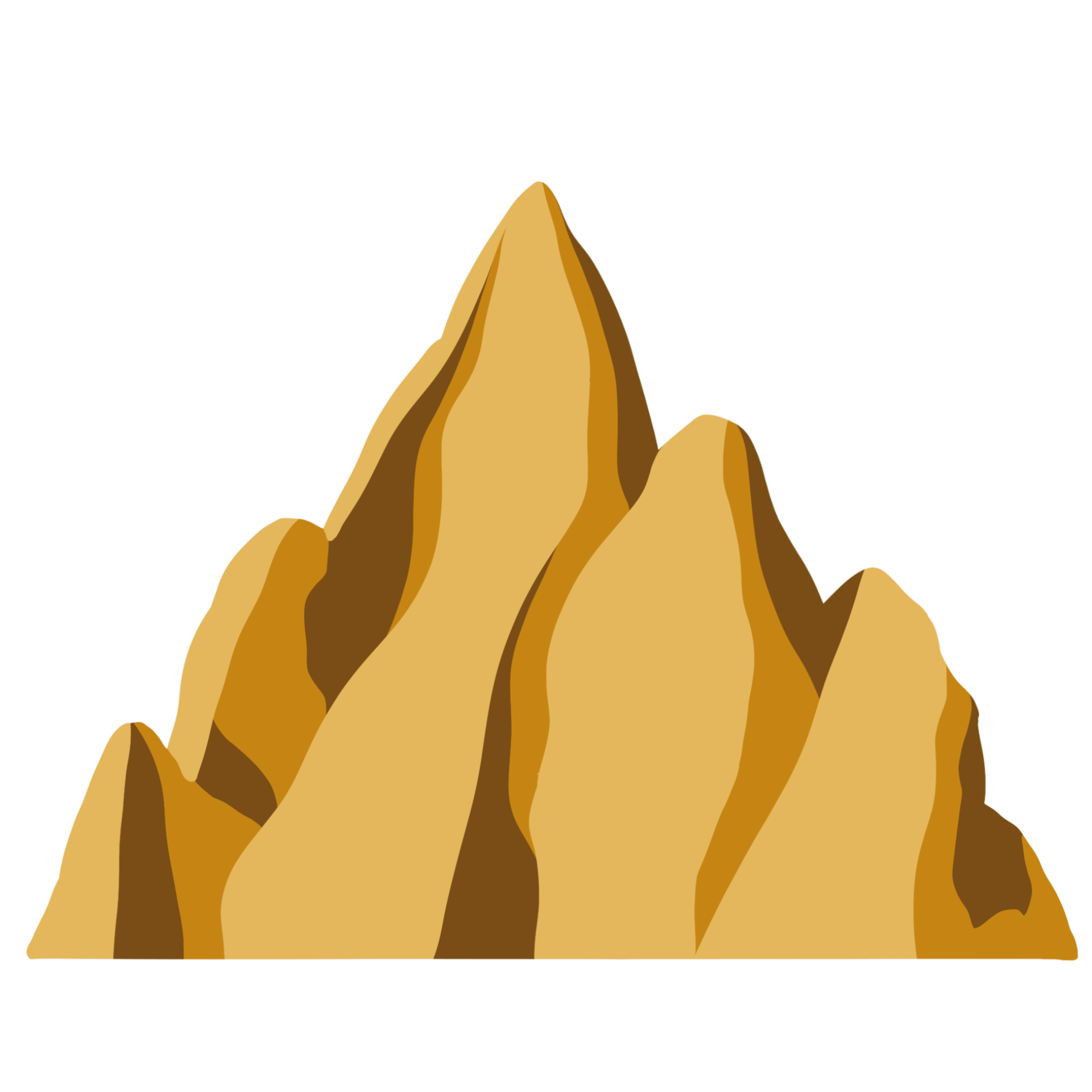 Free Illustration of mountains. 14037395 PNG with Transparent Background